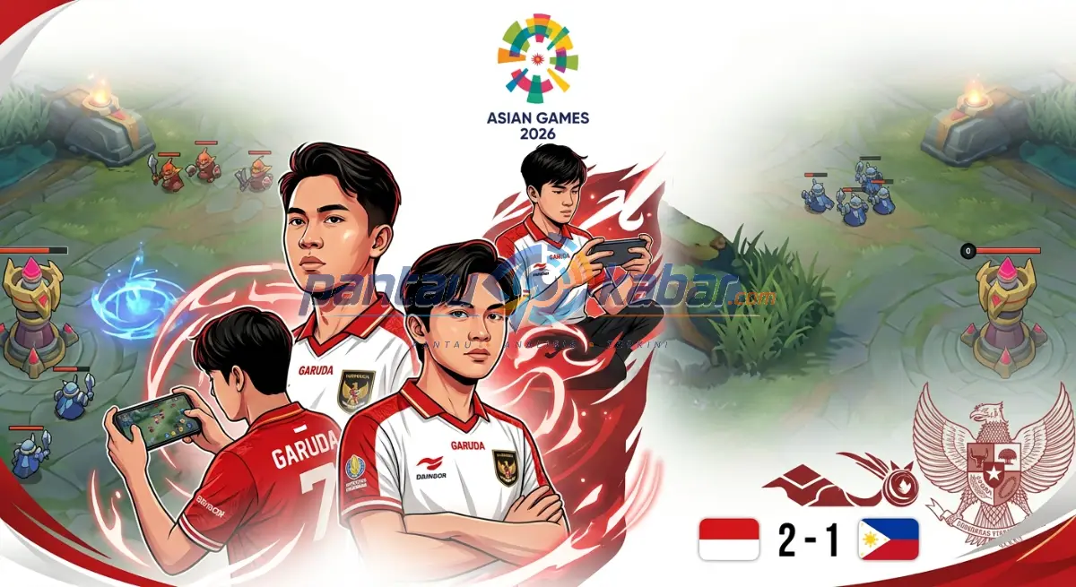 Atlet indonesia berhasil menumbangkan atlet filipina dalam gelaran MLBB Asian Games Atlet indonesia berhasil menumbangkan atlet filipina dalam gelaran MLBB Asian Games
