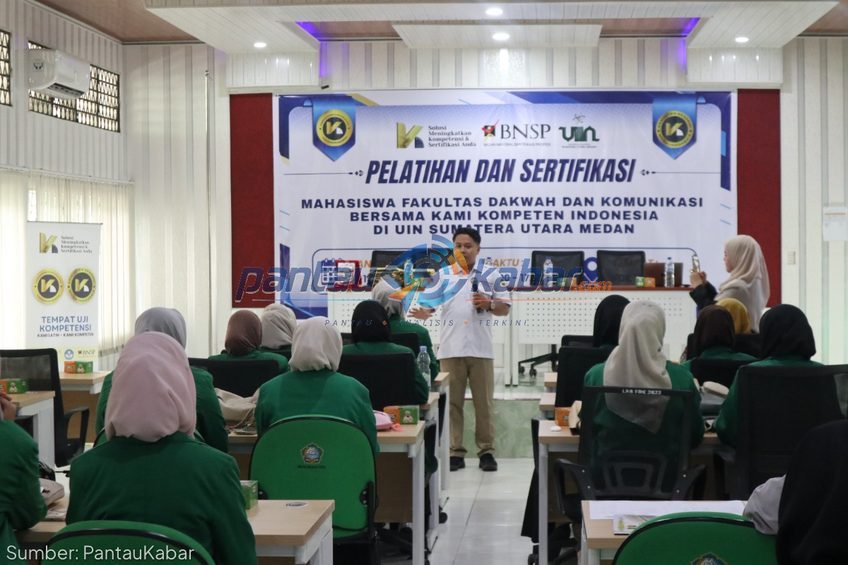 KAMI Kompeten Indonesia Dukung Pelatihan dan Sertifikasi Kompetensi Mahasiswa FDK UIN Sumatera Utara KAMI Kompeten Indonesia Dukung Pelatihan dan Sertifikasi Kompetensi Mahasiswa FDK UIN Sumatera Utara
